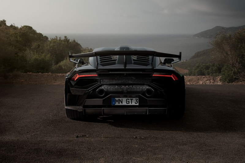 NOVITEC 打造 Lamborghini Huracan STO 全新黑魂改裝車型