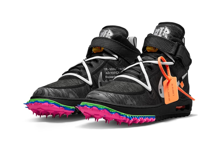 率先近賞 Off-White™ x Nike Air Force 1 Mid「Black」聯乘鞋款官方圖輯