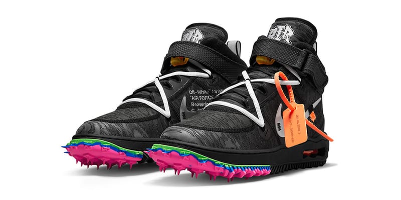 air force x off white black