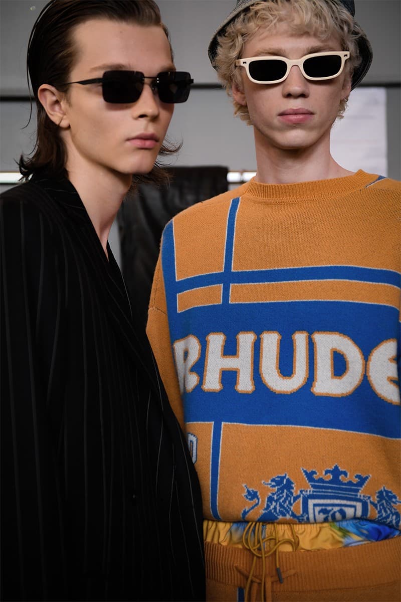 HYPEBEAST 獨家走進 RHUDE 2023 春夏男裝系列大秀及後台