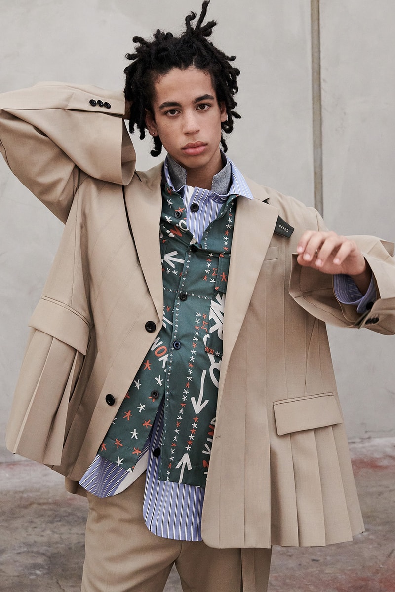 sacai 2023 春夏男裝系列正式登場