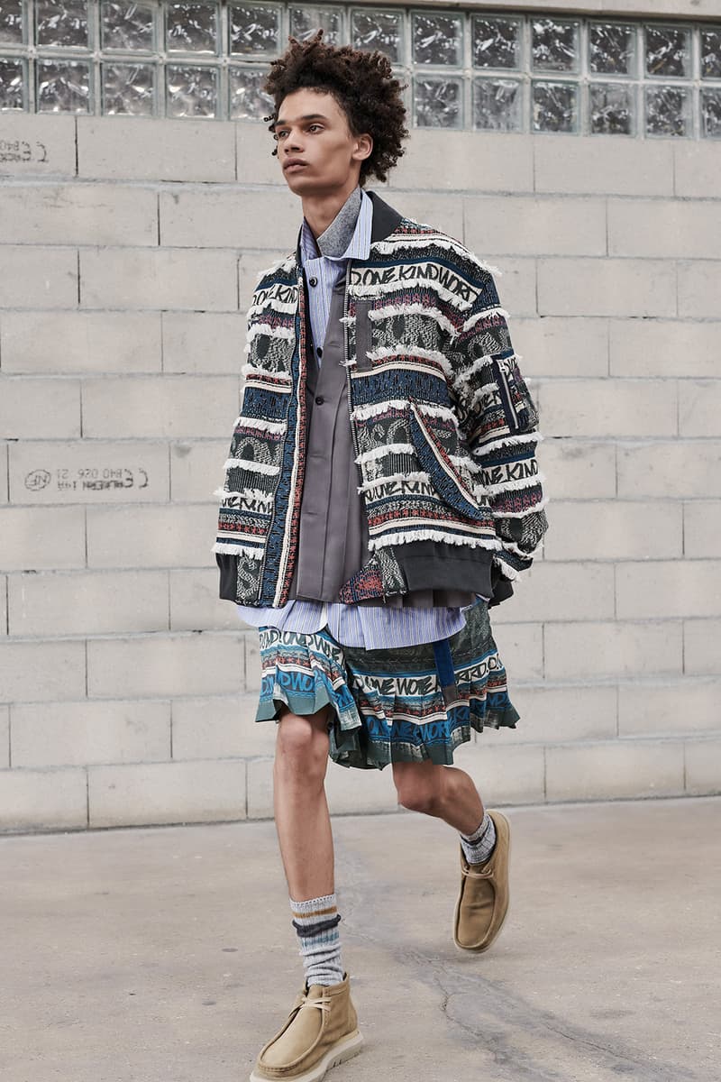 sacai 2023 春夏男裝系列正式登場