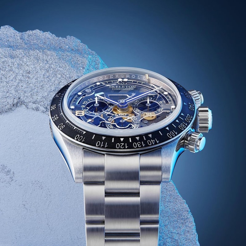 Skeleton Concept 打造全新 Rolex Daytona 鏤空定製錶款