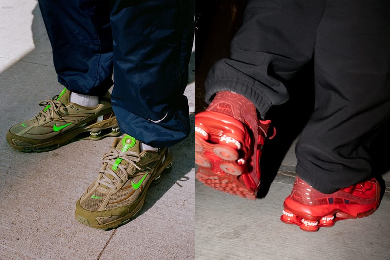 Supreme x Nike Shox Ride 2 全新 2022 春季聯乘系列鞋款發佈