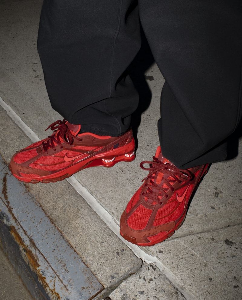 Supreme x Nike Shox Ride 2 全新 2022 春季聯乘系列鞋款發佈