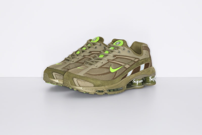 Supreme x Nike Shox Ride 2 全新 2022 春季聯乘系列鞋款發佈