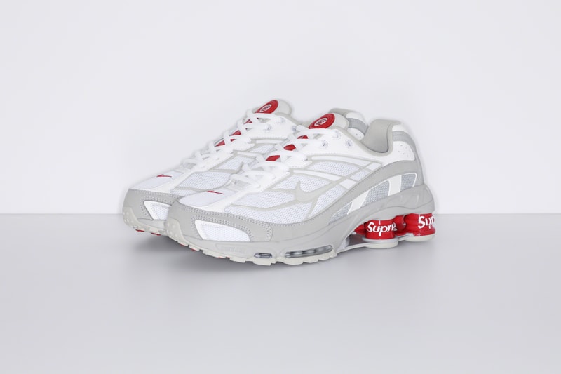 Supreme x Nike Shox Ride 2 全新 2022 春季聯乘系列鞋款發佈