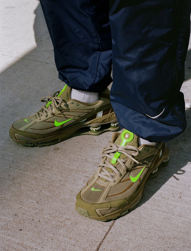 Supreme x Nike Shox Ride 2 全新 2022 春季聯乘系列鞋款發佈