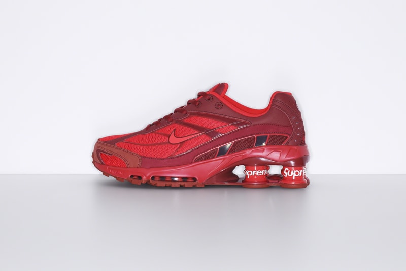 Supreme x Nike Shox Ride 2 全新 2022 春季聯乘系列鞋款發佈