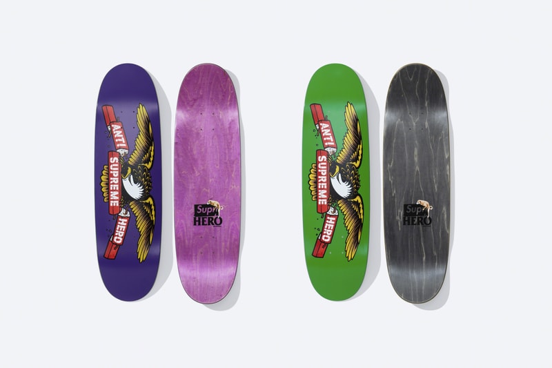 Supreme x ANTIHERO 2022 春季聯名系列正式發布