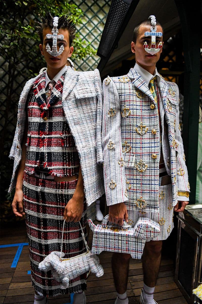 HYPEBEAST 獨家直擊 Thom Browne 2023 春夏系列大秀後台