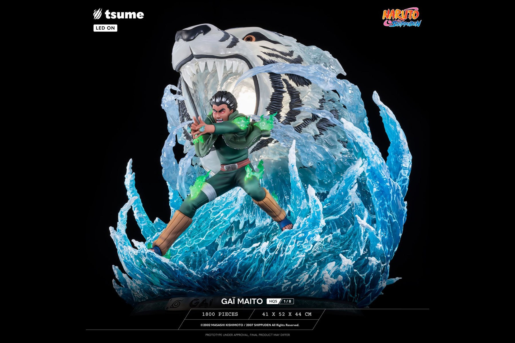 Tsume-Art 正式推出《火影忍者》邁特·凱「晝虎」1/8 比例雕像