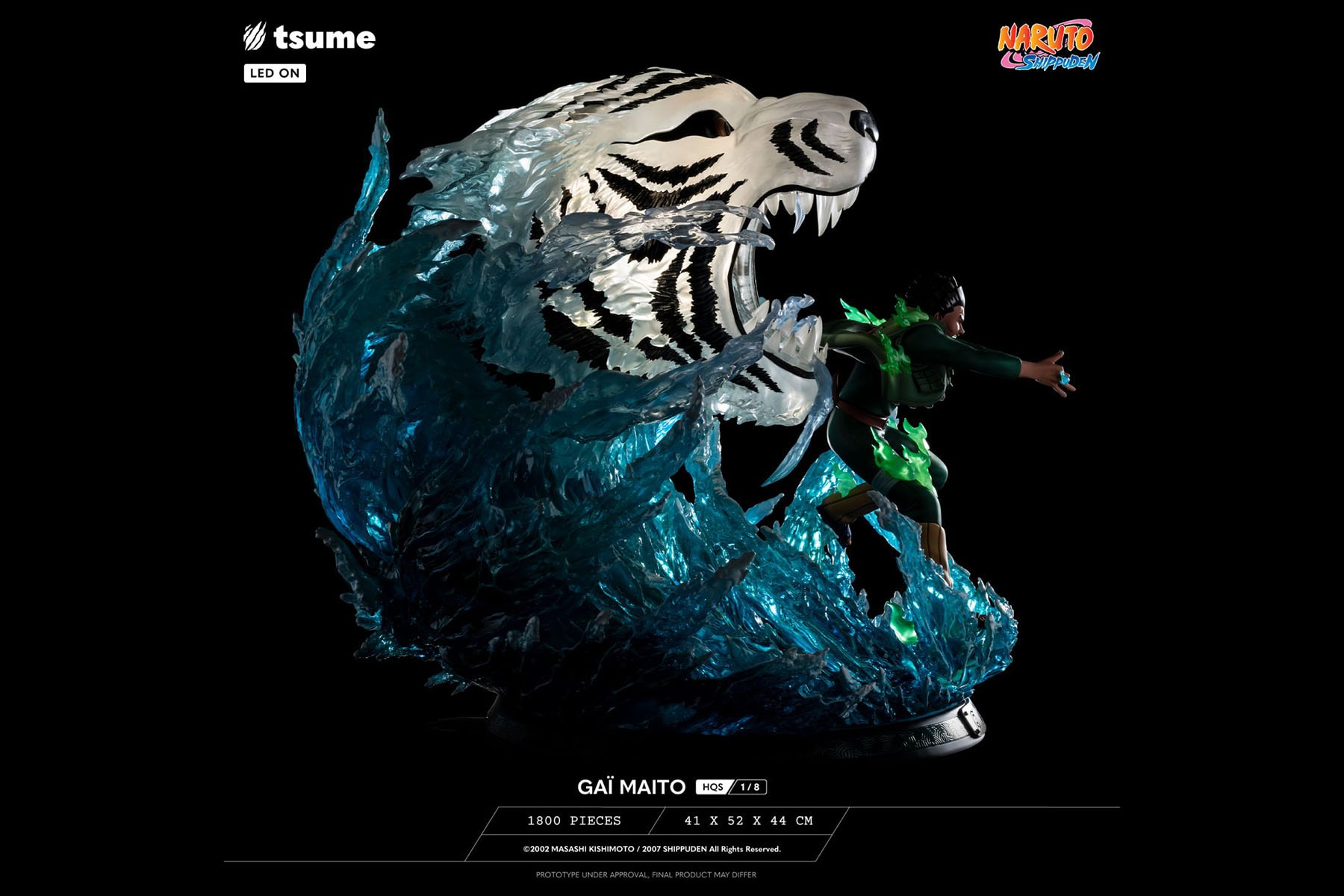 Tsume-Art 正式推出《火影忍者》邁特·凱「晝虎」1/8 比例雕像