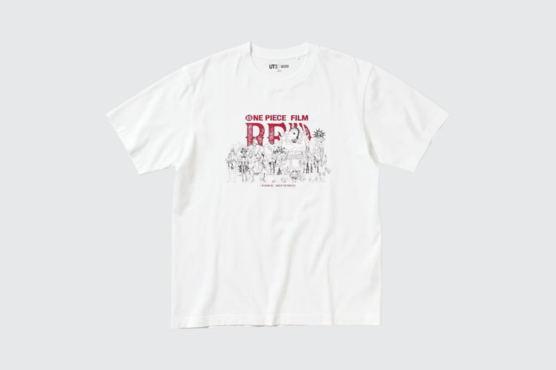 UNIQLO UT x《ONE PIECE FILM RED》聯乘系列正式登場