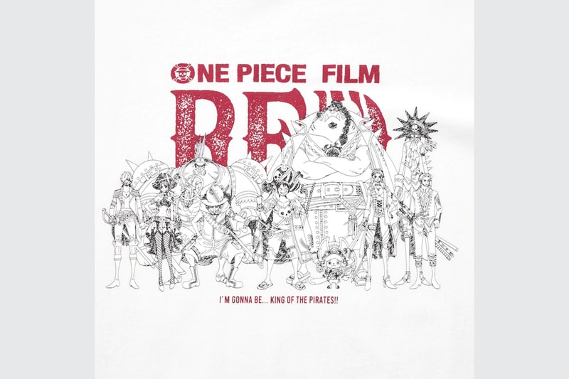 UNIQLO UT x《ONE PIECE FILM RED》聯乘系列正式登場