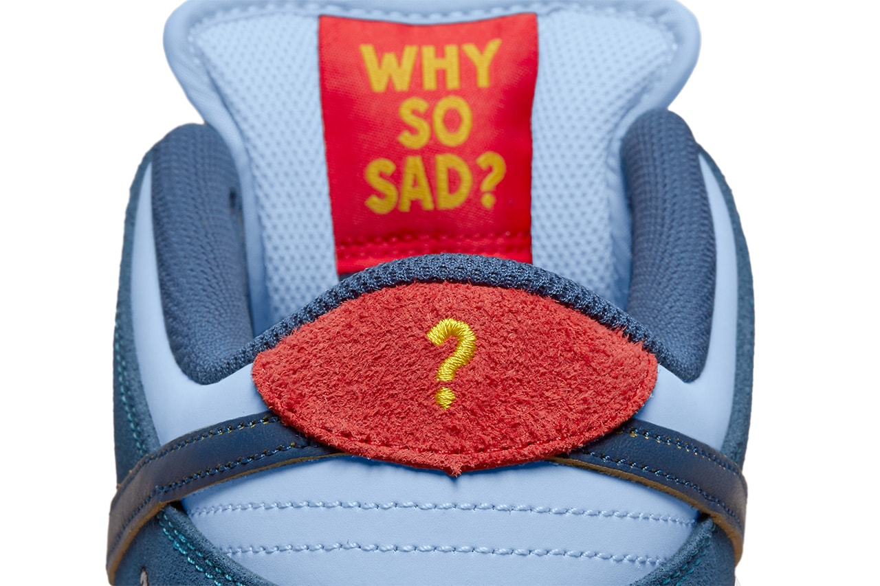率先近賞 Why So Sad? x Nike SB Dunk Low 聯乘鞋款官方圖輯