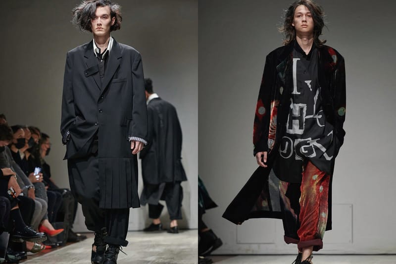 Yohji Yamamoto 2023 年春季男裝系列大秀正式登場
