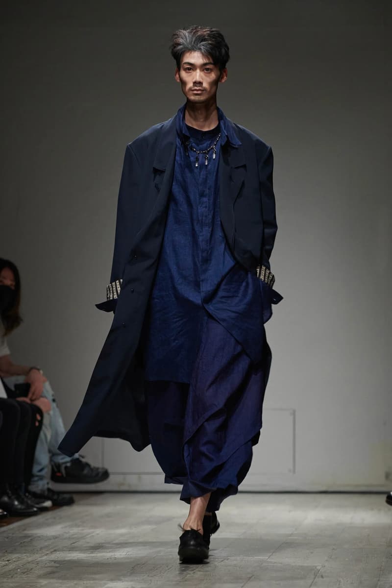 Yohji Yamamoto 2023 年春季男裝系列大秀正式登場