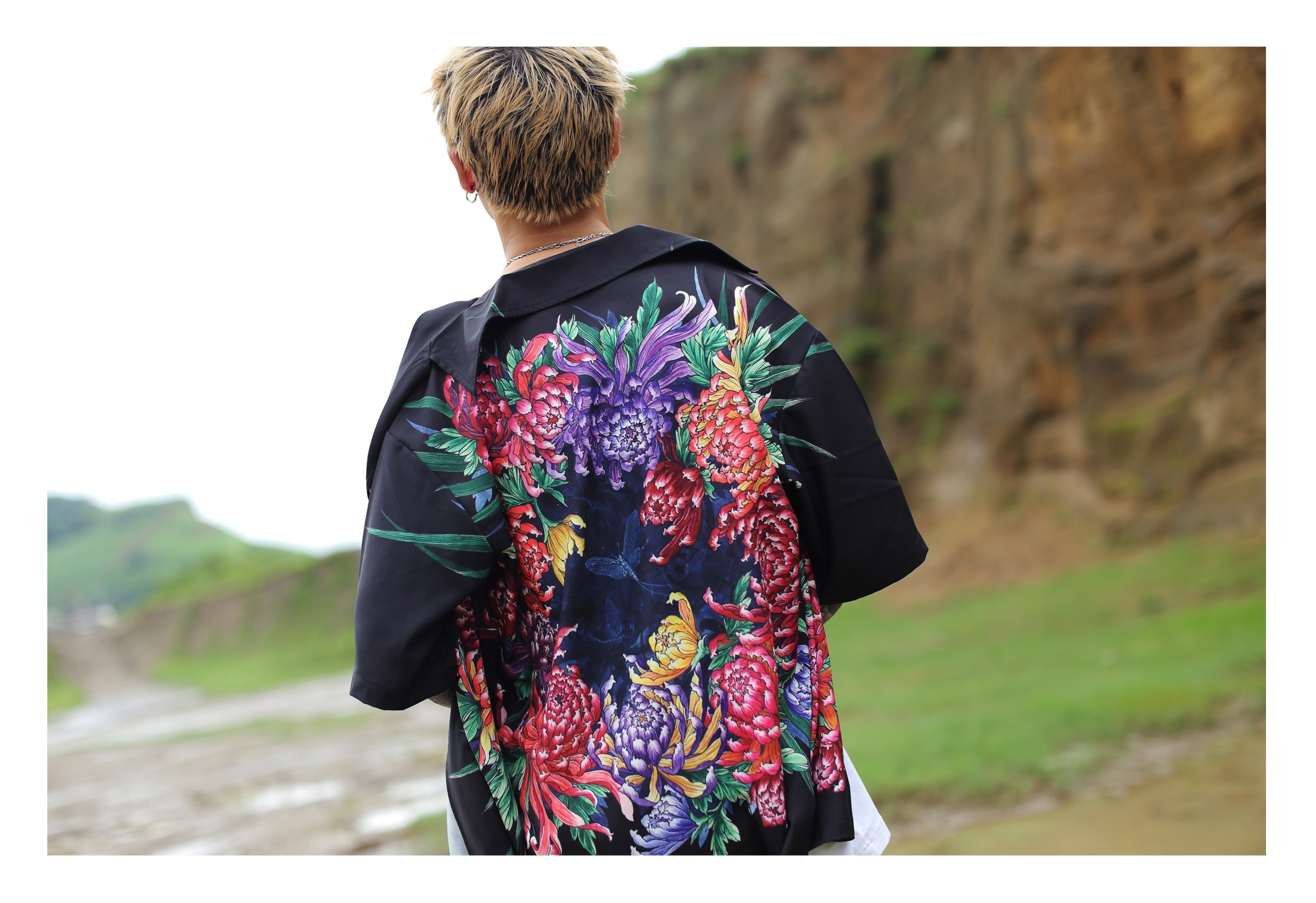 台灣刺青藝術家 ZAGAKENNY 推出「菊與蜉蝣」古巴襯衫