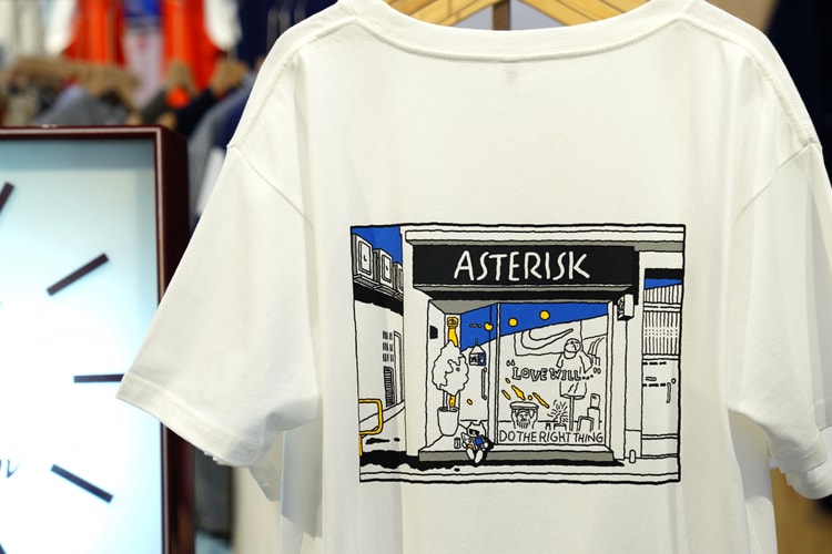 古著選物店 ASTERISK 推出周年限定紀念 Tee