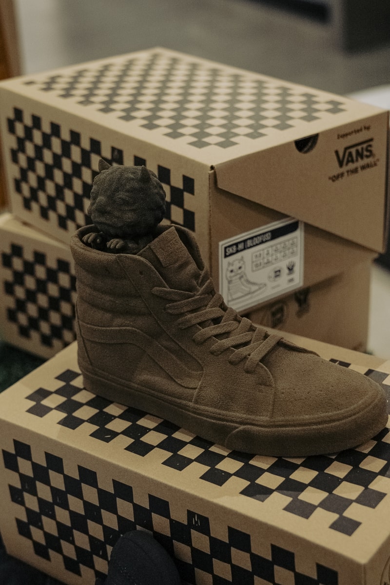 香港插畫師 MOONCASKET Evie 設計 Vans 主題公仔