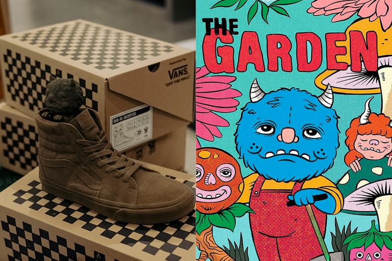 香港插畫師 MOONCASKET Evie 設計 Vans 主題公仔