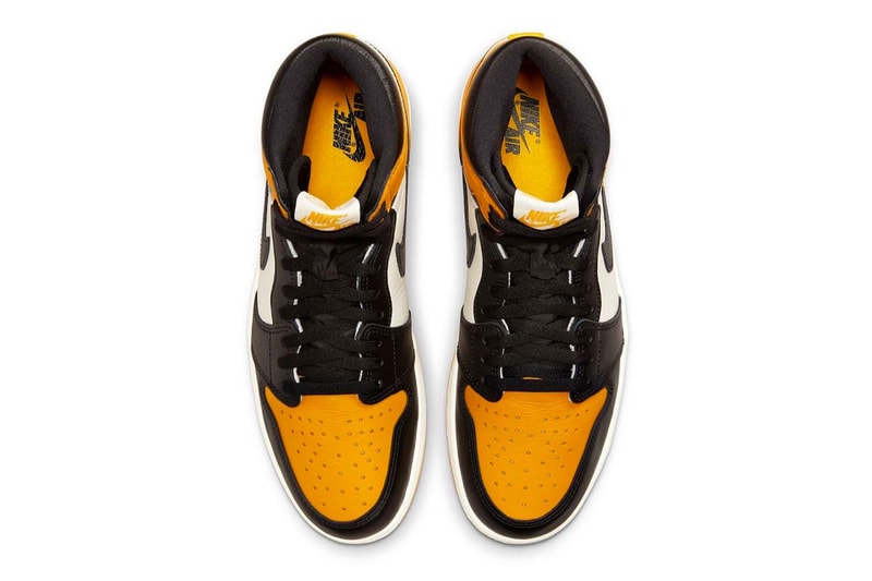 Air Jordan 1 High 最新配色「Taxi」官方圖輯、發售日期正式公開
