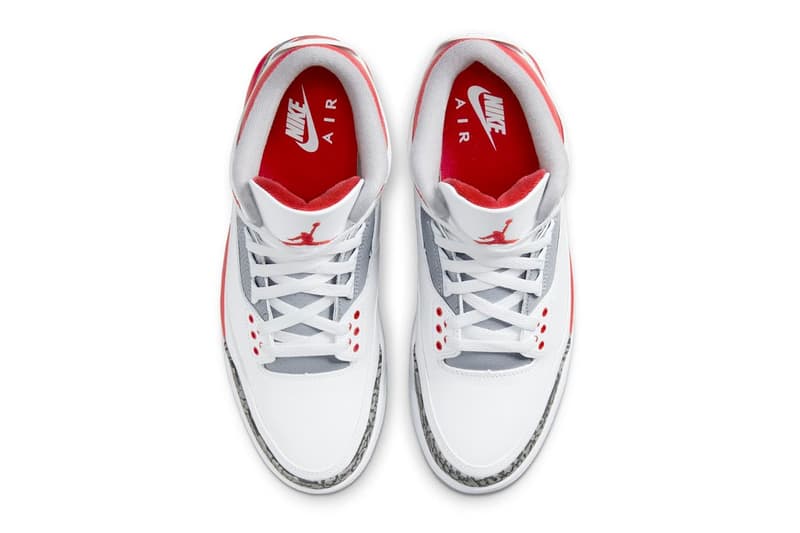 Air Jordan 3 最新復刻配色「Fire Red」官方圖輯、發售情報正式公開