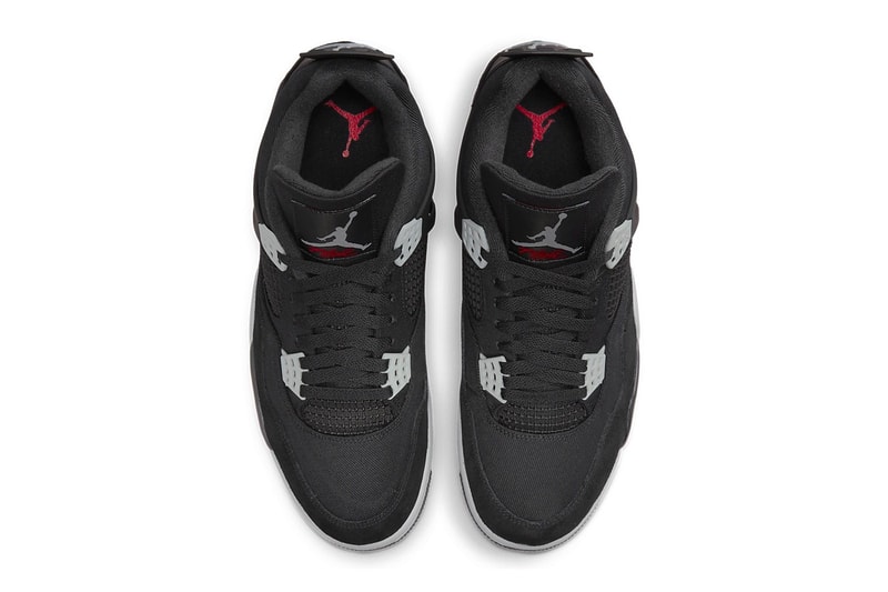 Air Jordan 4 最新配色「Black Canvas」官方圖輯、發售情報率先公開