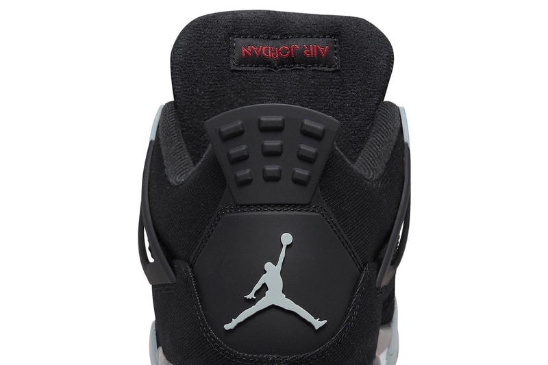 Air Jordan 4 最新配色「Black Canvas」官方圖輯、發售情報率先公開