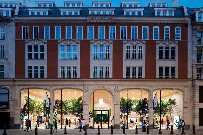 率先走進 Apple 英國倫敦最新零售店