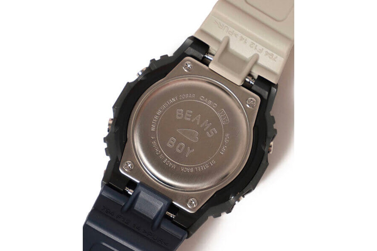 BEAMS x G-Shock 全新聯名系列錶款發佈