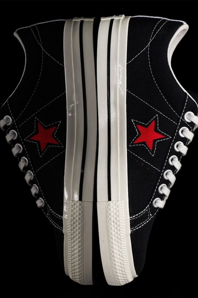 COMME des GARÇONS PLAY x Converse One Star 聯乘系列鞋款發佈