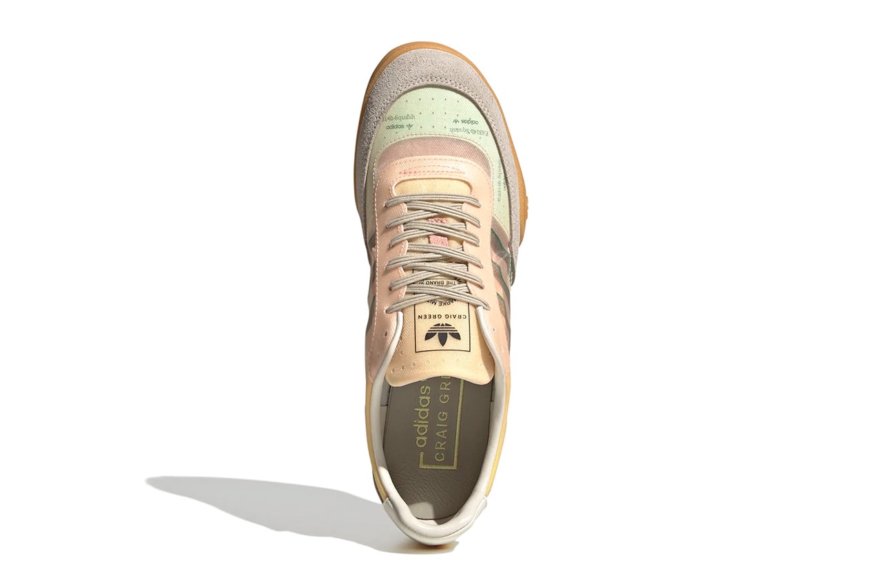 Craig Green x adidas Squash Polta AKH「Cream White」聯乘鞋款正式發佈
