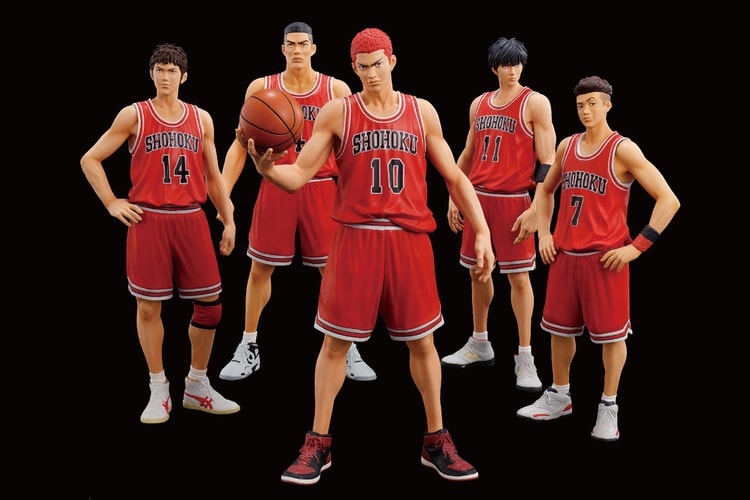 DIGISM 推出《灌籃高手 SLAM DUNK》湘北五人實體模型