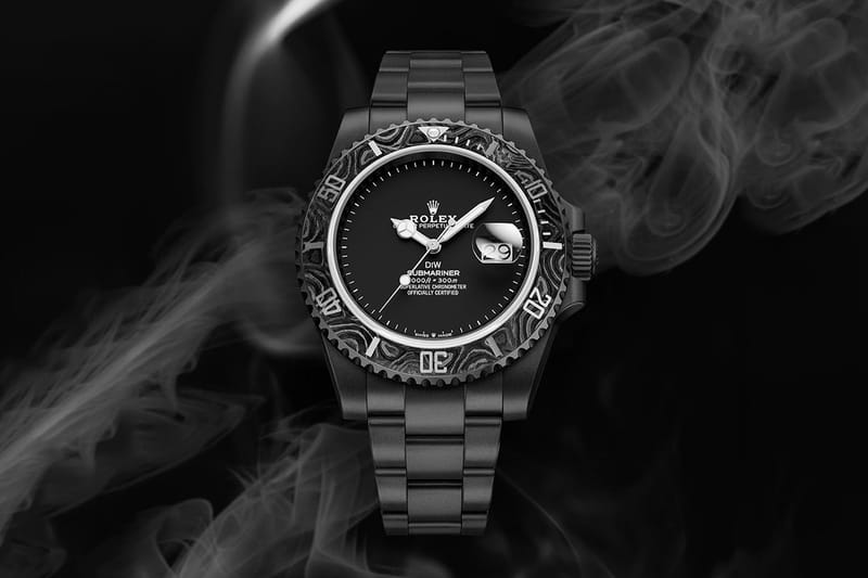 DiW 打造極簡黑水鬼 Rolex Submariner 定製錶款「Ghost」
