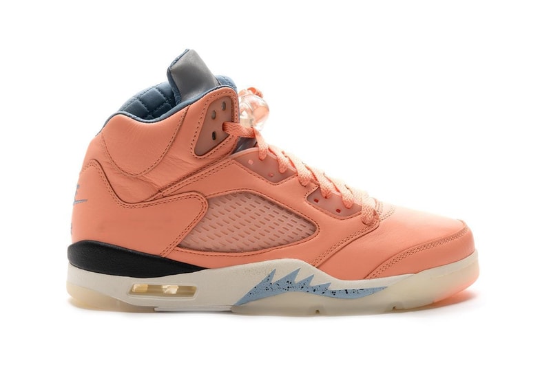 率先近賞 DJ Khaled x Air Jordan 5 最新聯名配色「Sail」及「Crimson Bliss」