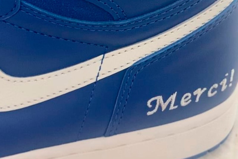 Fat Joe 率先揭示 colette x Air Jordan 1 High 聯乘鞋款樣品外觀
