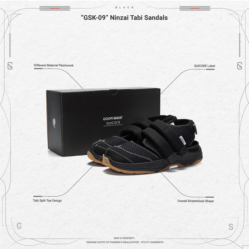 GOOPiMADE x SUICOKE 2022 最新聯名系列正式登場