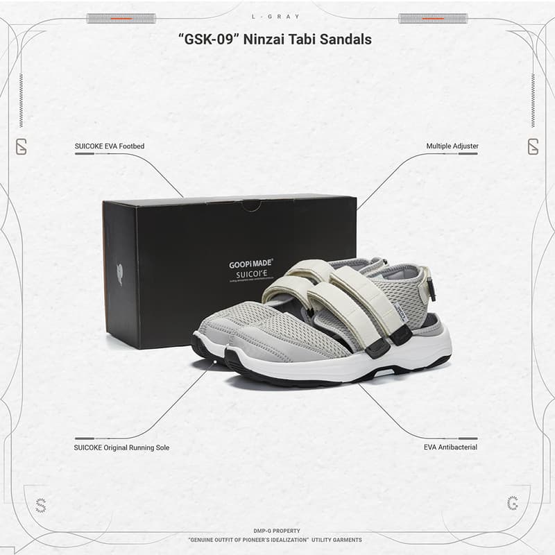 GOOPiMADE x SUICOKE 2022 最新聯名系列正式登場