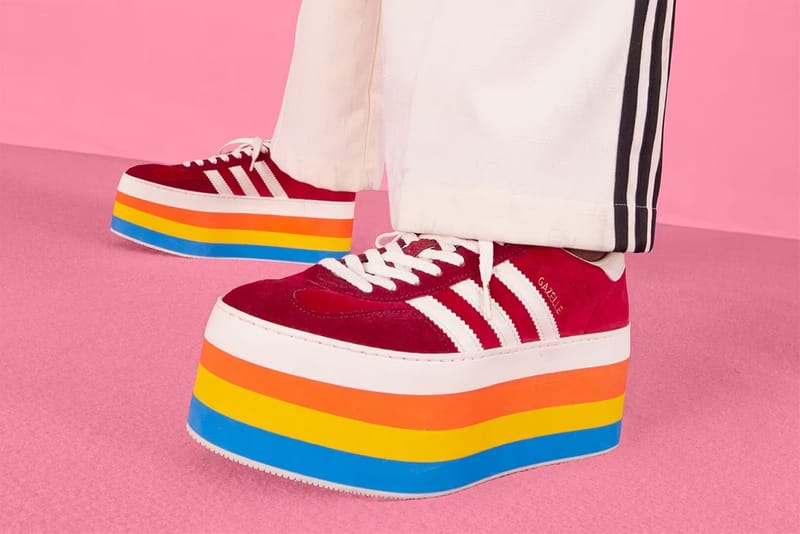 gazelle adidas platform