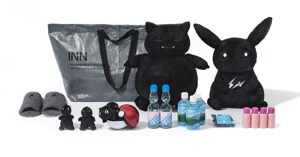 藤原浩主導 INN Thunderbolt Project By FRGMT & Pokémon 台灣訂房情報公開