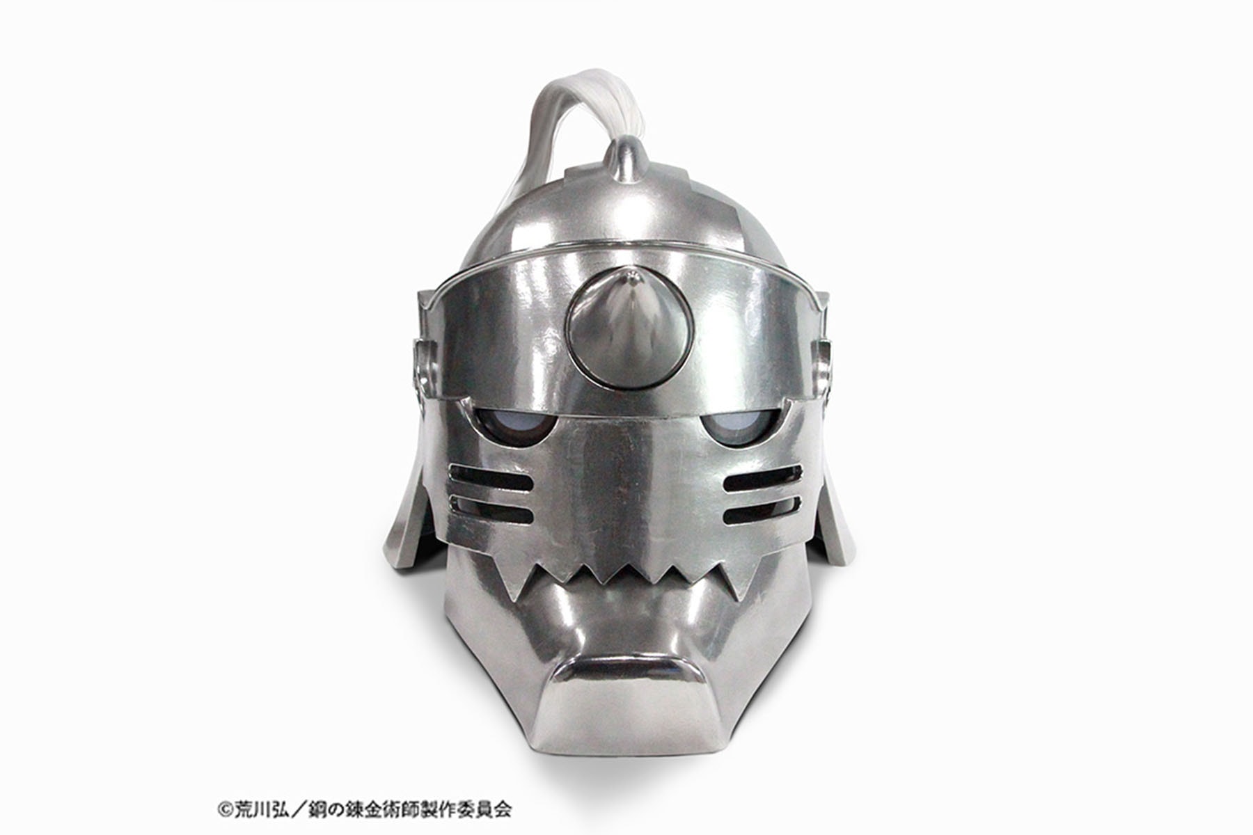 IRON FACTORY 推出《鋼之鍊金術師》阿爾馮斯·愛力克 1/1 比例不鏽鋼頭盔