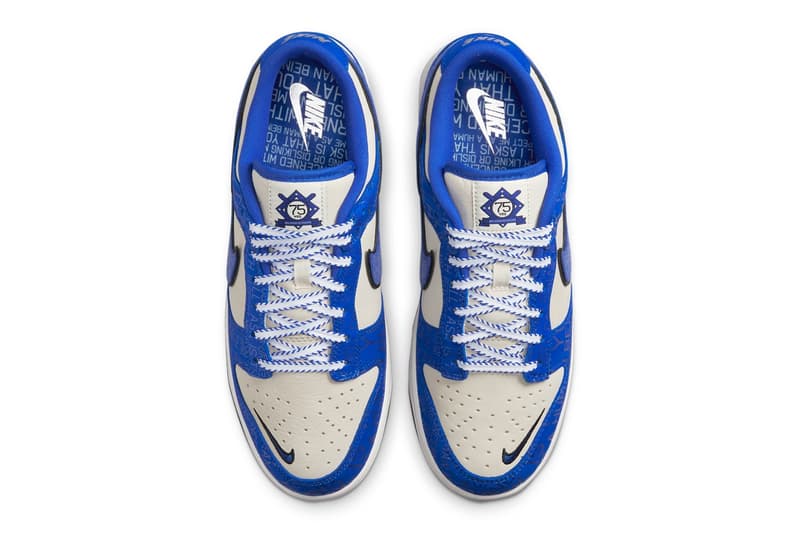 UNDEFEATED 打造 Nike Dunk Low 最新配色「Jackie Robinson」形象特輯