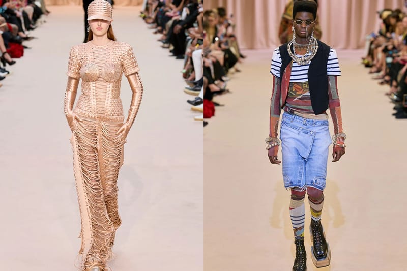 Olivier Rousteing 操刀 Jean Paul Gaultier 最新高定系列正式登場