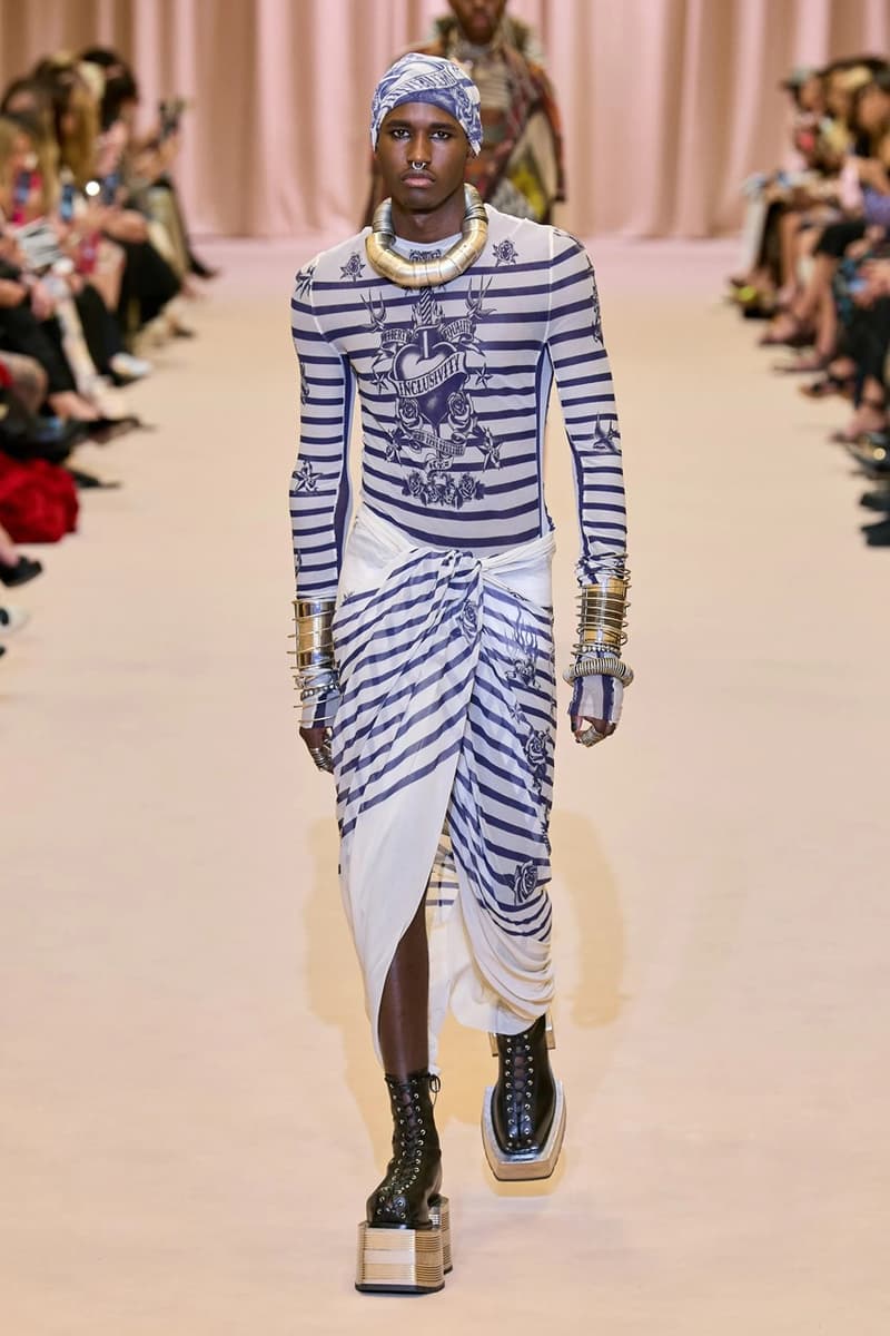 Olivier Rousteing 操刀 Jean Paul Gaultier 最新高定系列正式登場
