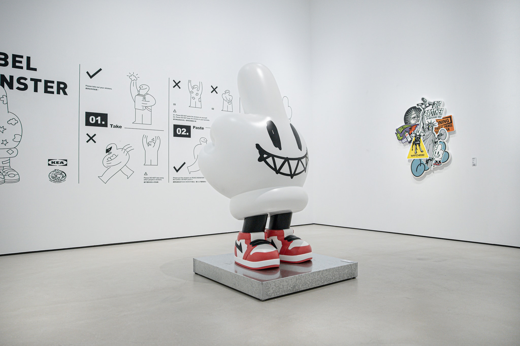 台灣藝術家 KEA TSAI 全新個展《STICKER UP!》正式登陸台北白石畫廊