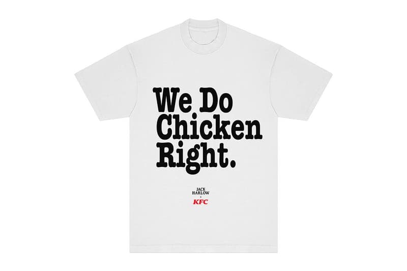 KFC x Jack Harlow 專屬套餐周邊聯名服飾正式登場