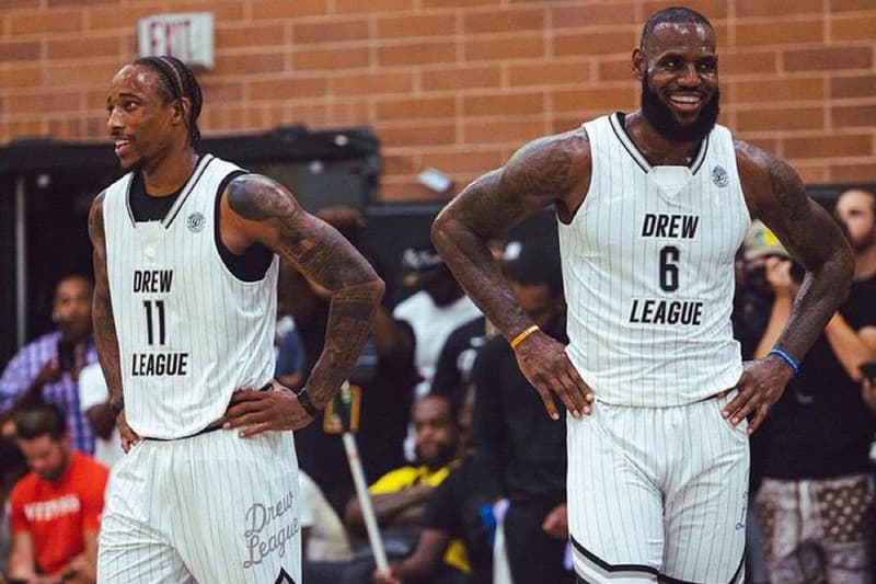 罕見合體!LeBron James 聯手 DeMar DeRozan 現身知名業餘聯賽 Drew League