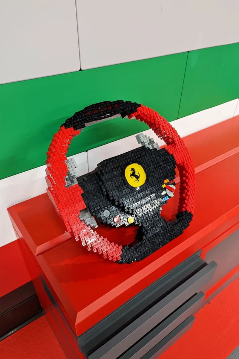 率先近賞 LEGO 實體化 1:1 尺寸 Ferrari F40 積木模型